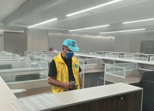 守护健康，共赴新程—某公司除甲醛行动